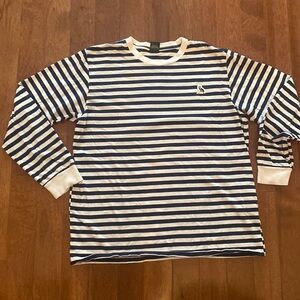 OVO striped long sleeve tee